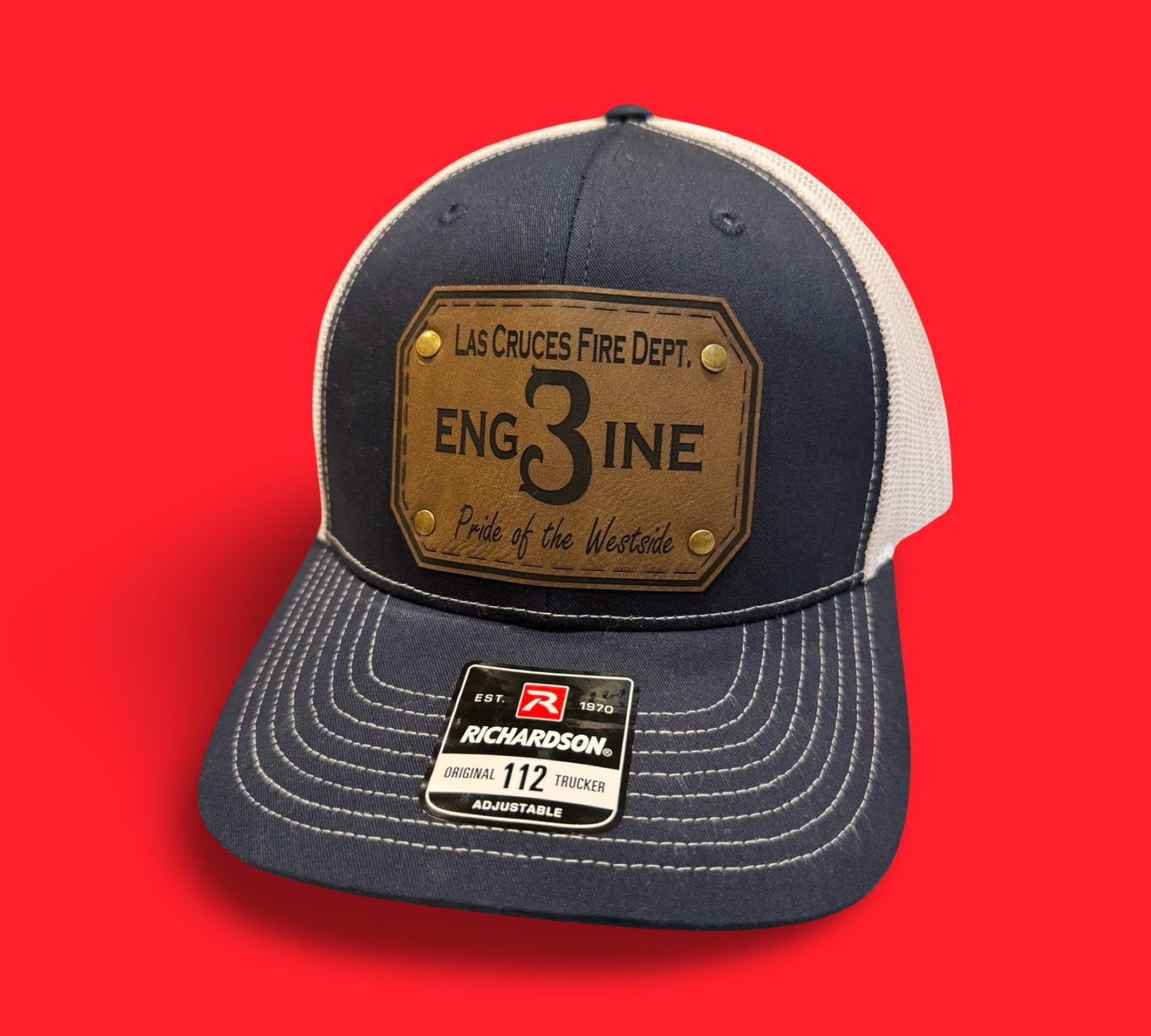 Engine 3 Leather Patch Hat