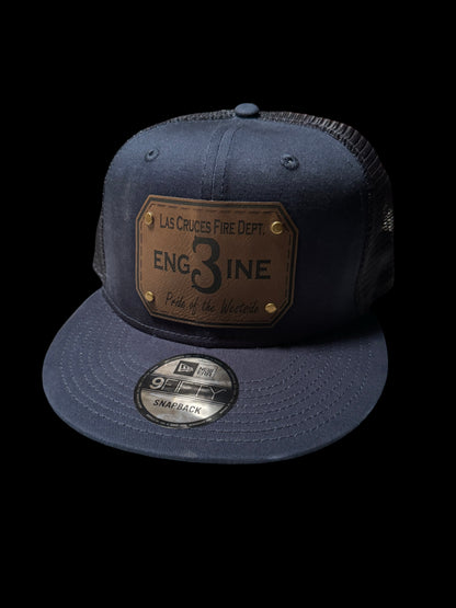 Engine 3 Leather Patch Hat