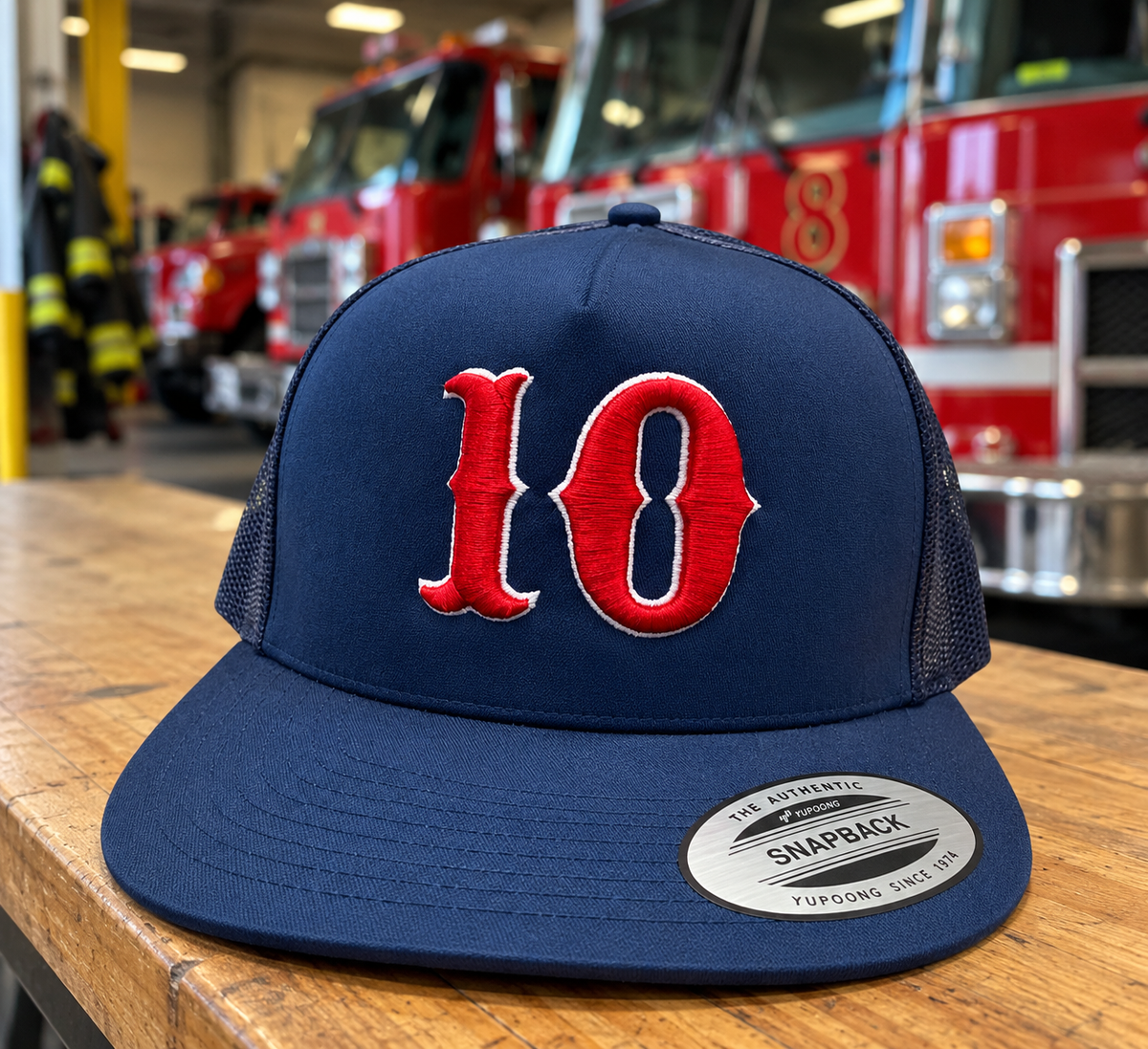 Fire Company Hats (NAVY BLUE)
